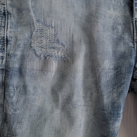 MEN'S SALVAGE JEANS FROM BUCKLE,Light Blue Sz 32 Regular Slim Fit. READ POST. - Picture 7 of 15